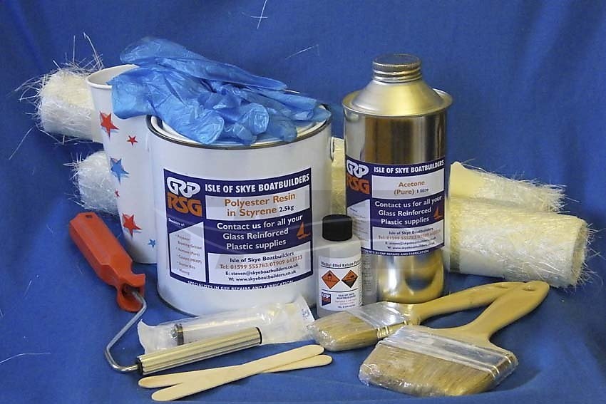 FIBREGLASS STARTER KIT (2 SQ M)