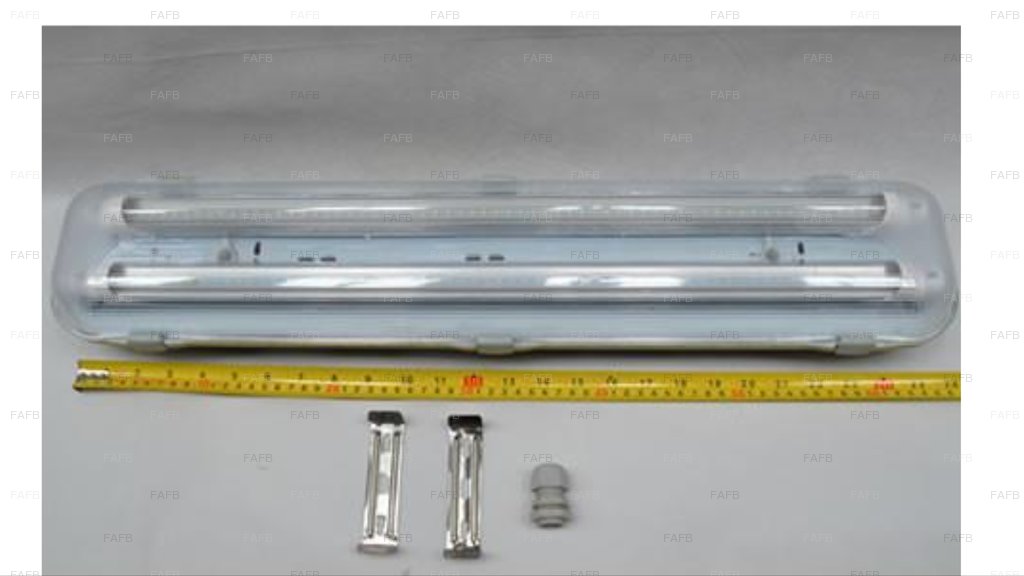 Aaa twin tube deck light £76 single £41.50  including led bulbs